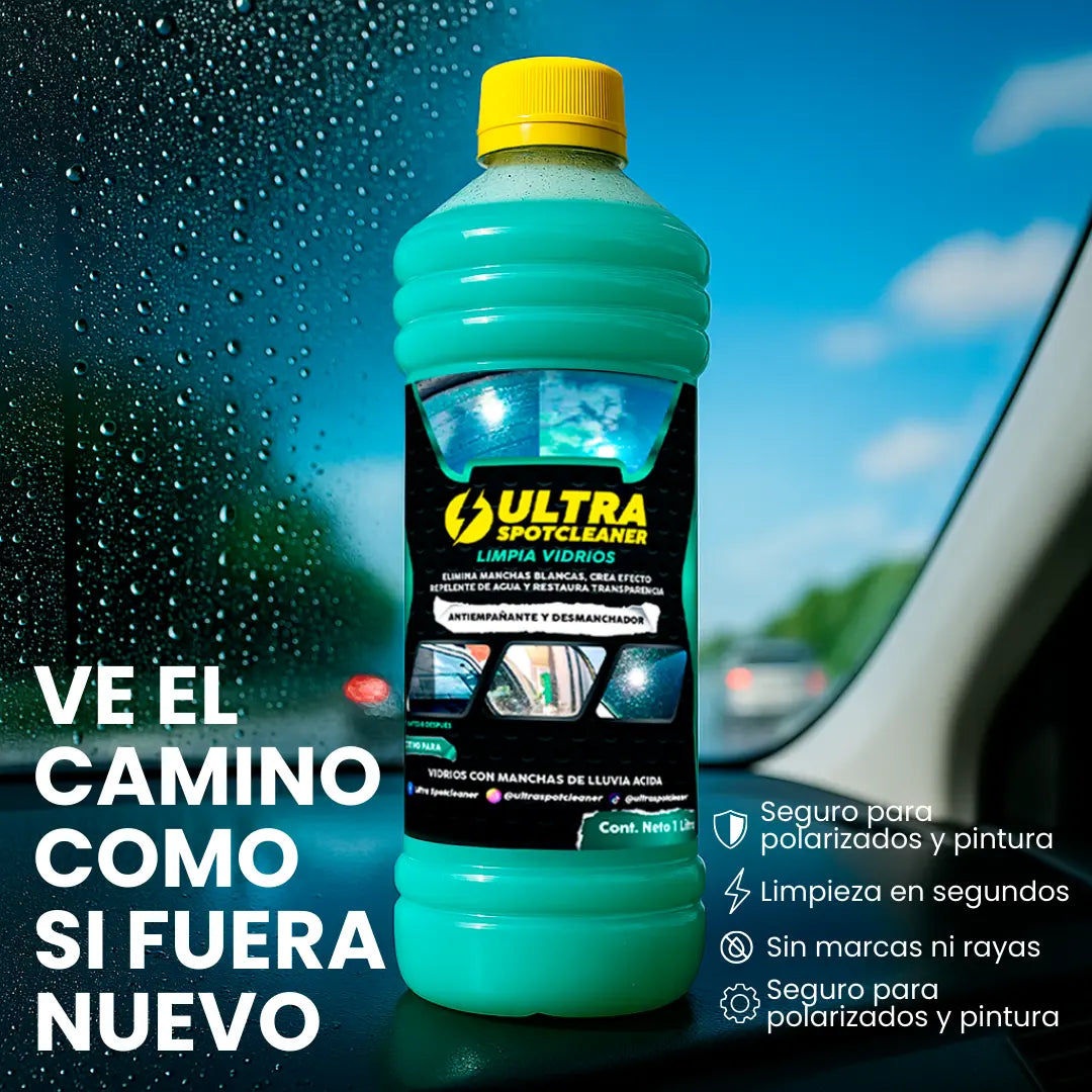 Ultra SpotCleaner™ | Limpiavidrios Concentrado para Autos