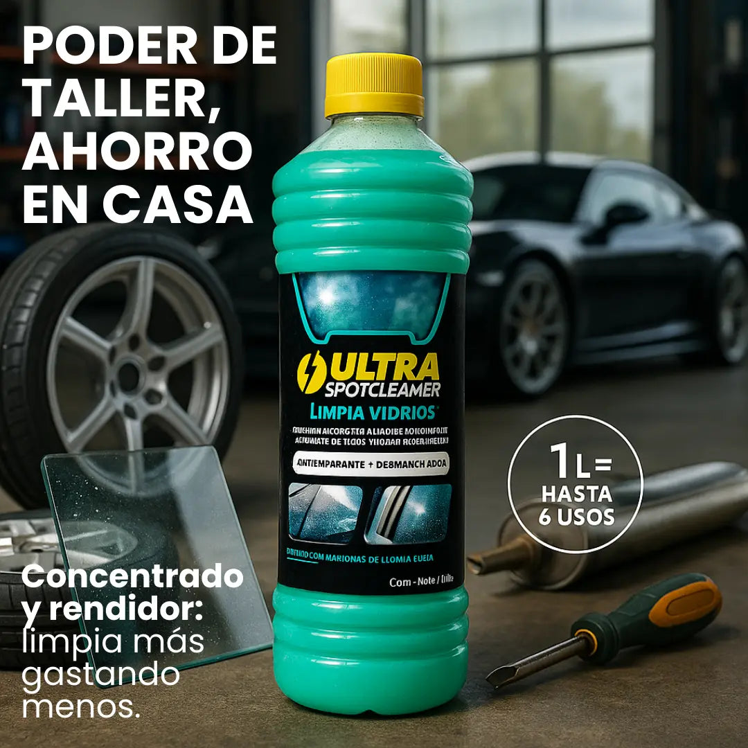 Ultra SpotCleaner™ | Limpiavidrios Concentrado para Autos