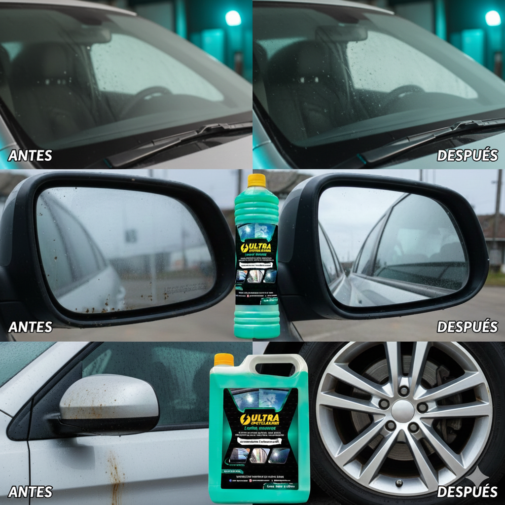 Ultra SpotCleaner™ | Limpiavidrios Concentrado para Autos