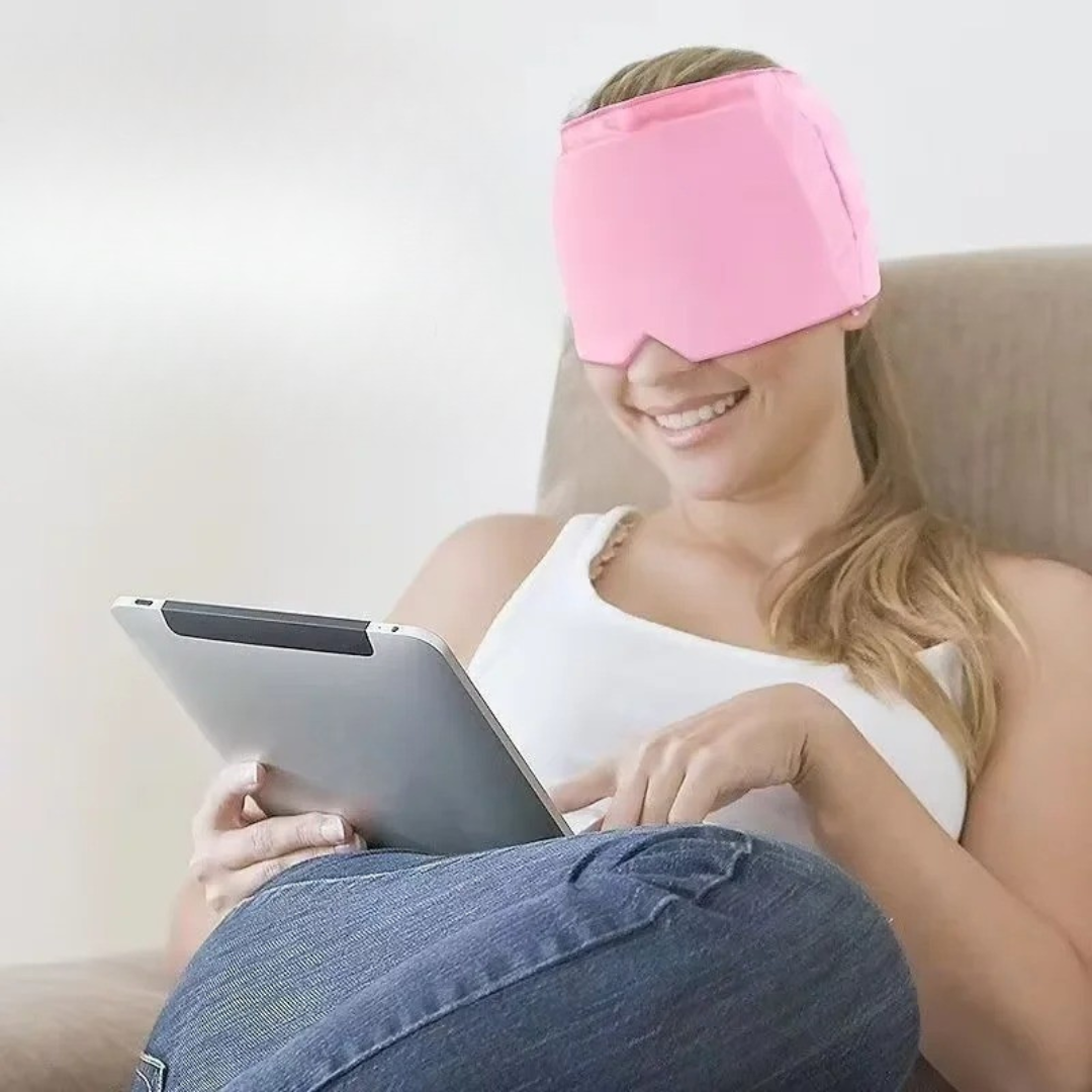 MigraRelief™ | Máscara de Gel Frío y Calor