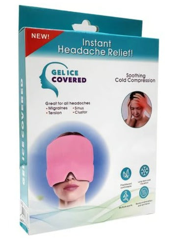 MigraRelief™ | Máscara de Gel Frío y Calor